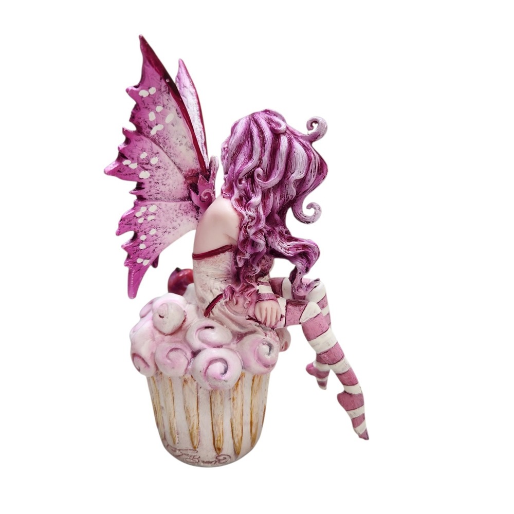 PT Pacific Trading Amy Brown Style Sweet Tooth Pink Fairy Cupcake Figurine - Picture 5 of 8